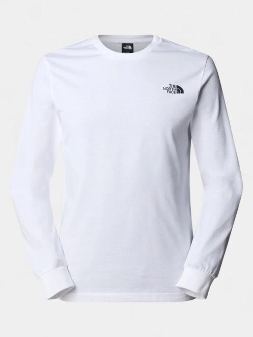 tricou cu maneci lungi pt. barbati The North Face M L/S Easy Tee alb 5