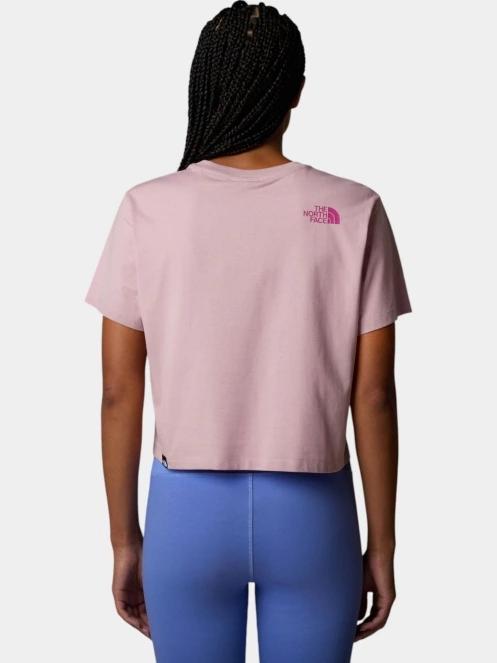 crop top pt. femei The North Face W S/S Easy Relaxed Cropped Tee roz 3