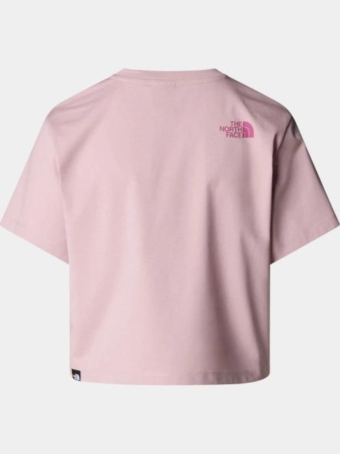 crop top pt. femei The North Face W S/S Easy Relaxed Cropped Tee roz 6
