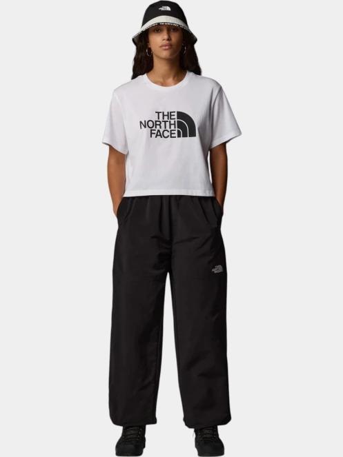 crop top pt. femei The North Face W S/S Easy Relaxed Cropped Tee alb 4