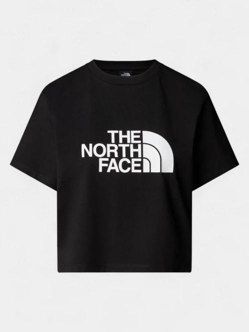 crop top pt. femei The North Face W S/S Easy Relaxed Cropped Tee negru 2