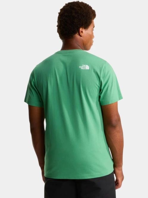 tricou cu maneci scurte pt. barbati The North Face M Evolution Half Dome Regular Short Slee verde 4