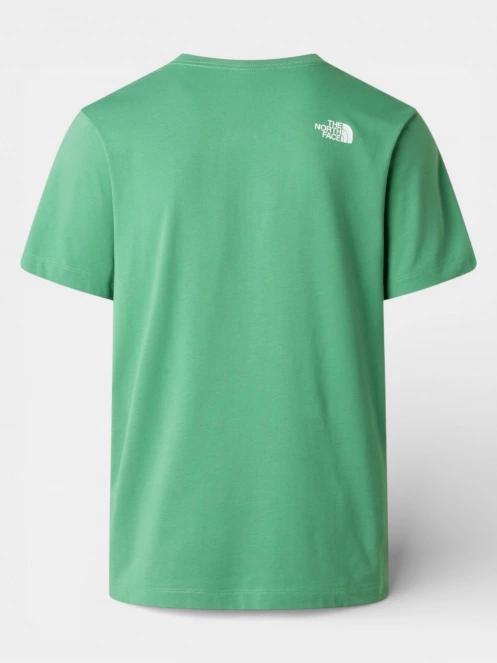 tricou cu maneci scurte pt. barbati The North Face M Evolution Half Dome Regular Short Slee verde 7