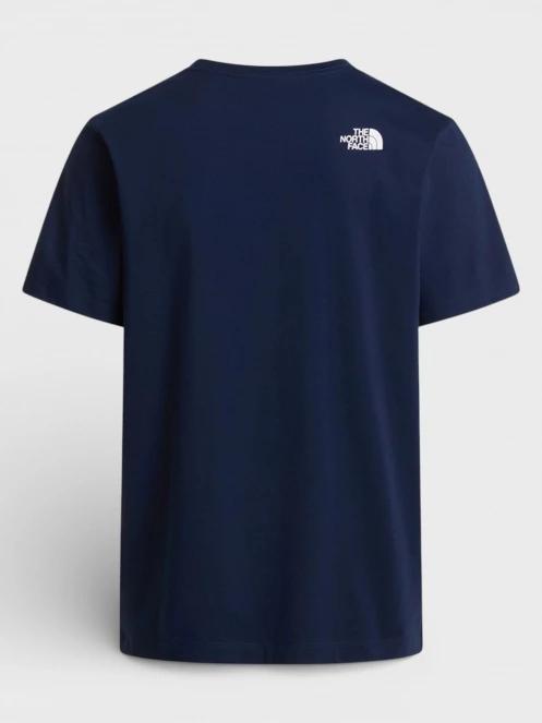 tricou cu maneci scurte pt. barbati The North Face M Evolution Half Dome Regular Short Slee albastru inchis 6