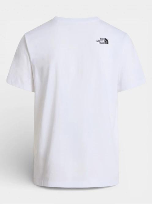 tricou cu maneci scurte pt. barbati The North Face M Evolution Half Dome Regular Short Slee alb 6