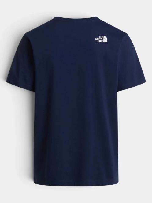 tricou cu maneci scurte pt. barbati The North Face M Evolution Half Dome Regular Short Slee albastru inchis 3
