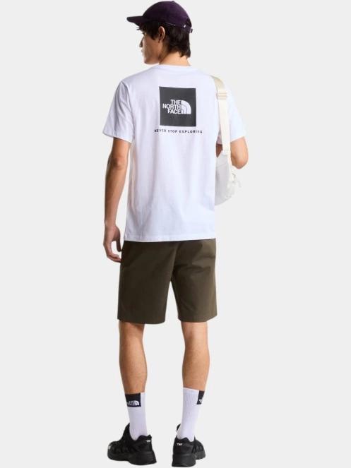 tricou cu maneci scurte pt. barbati The North Face M Evolution Box Nse Regular Short Sleeve alb 4
