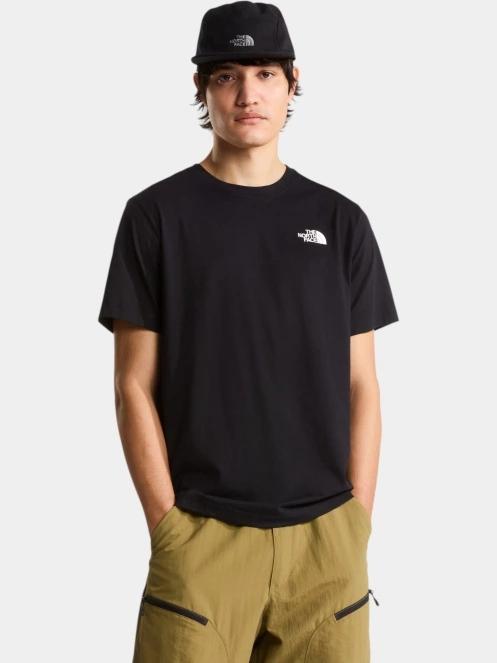 tricou cu maneci scurte pt. barbati The North Face M Evolution Box Nse Regular Short Sleeve negru 2