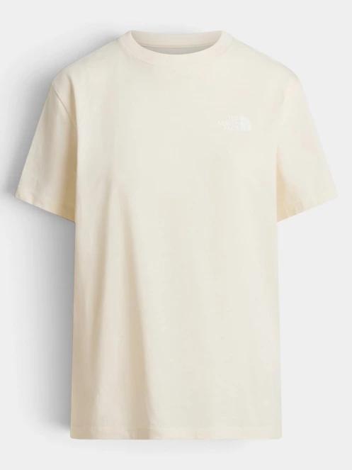 tricou cu maneci scurte pt. femei The North Face W Evolution Box Nse Relaxed Short Sleeve alb 2
