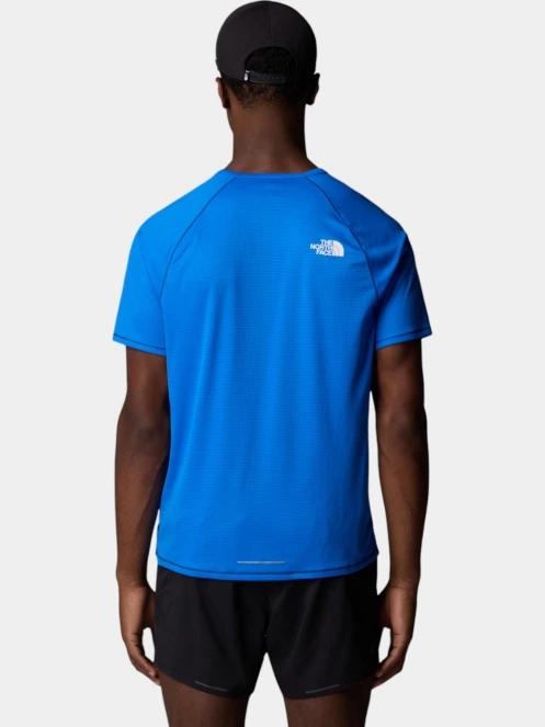 tricou pentru sport, cu maneci scurte pt. barbati The North Face M Sunriser S/S albastru 3