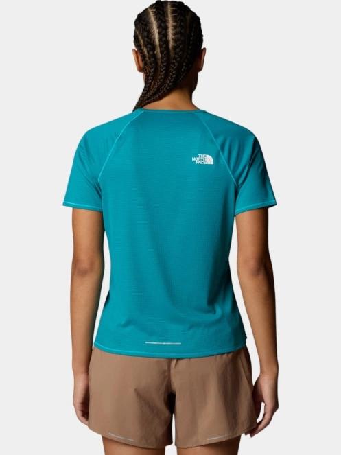 tricou pentru sport, cu maneci scurte pt. femei The North Face W Sunriser S/S verde 3