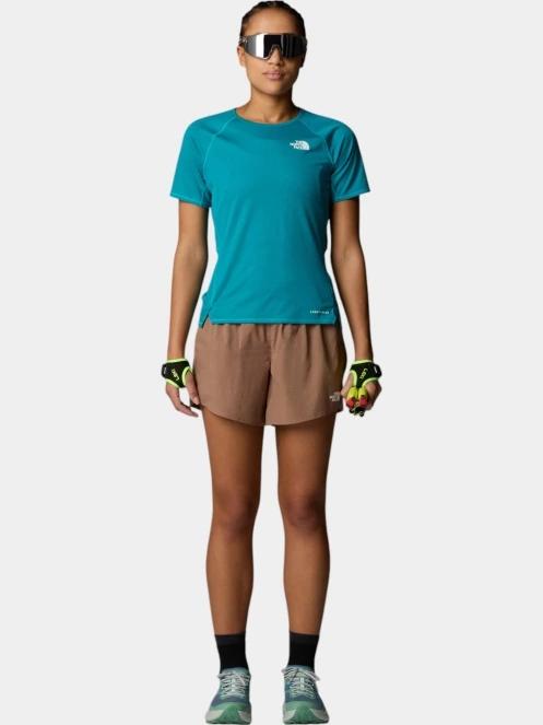 tricou pentru sport, cu maneci scurte pt. femei The North Face W Sunriser S/S verde 4