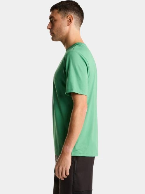 tricou pentru sport, cu maneci scurte pt. barbati The North Face M 24/7 S/S Tee Logo Graphic Reg verde 3