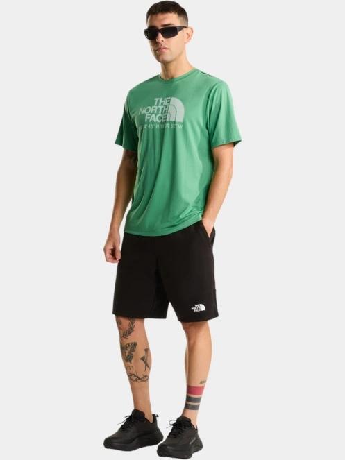 tricou pentru sport, cu maneci scurte pt. barbati The North Face M 24/7 S/S Tee Logo Graphic Reg verde 5