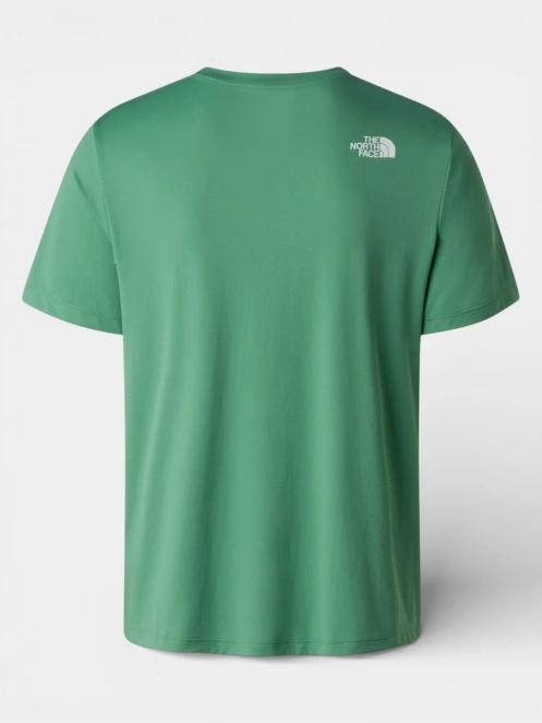 tricou pentru sport, cu maneci scurte pt. barbati The North Face M 24/7 S/S Tee Logo Graphic Reg verde 7