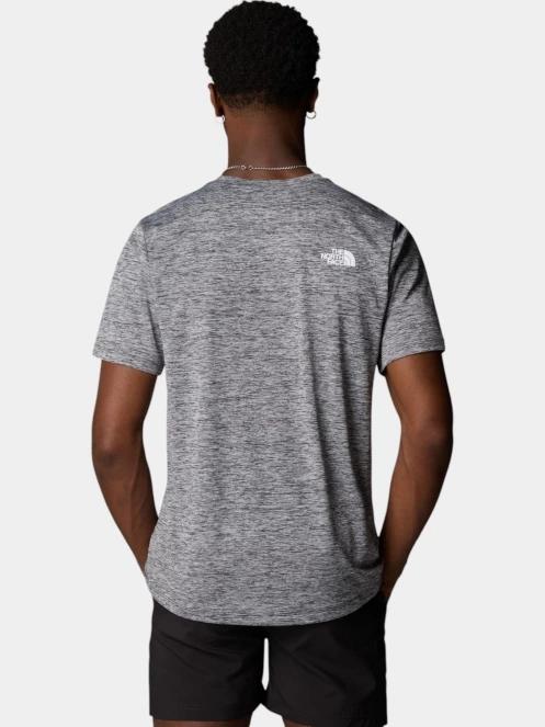 tricou pentru sport, cu maneci scurte pt. barbati The North Face M S/S 24/7 Rager Tee gri 3