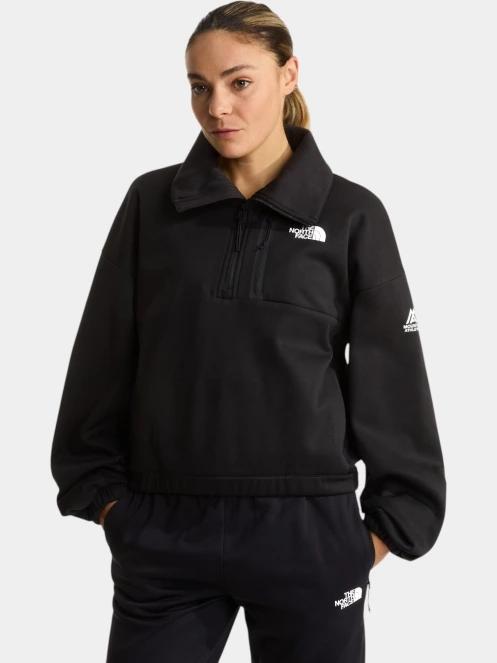 pulover pt. femei The North Face W Ma Fleece Interest 1/4 Zip negru 2