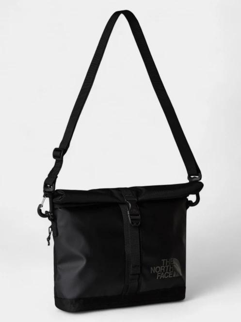 geanta de umar The North Face Base Camp Shoulder Bag gri 2