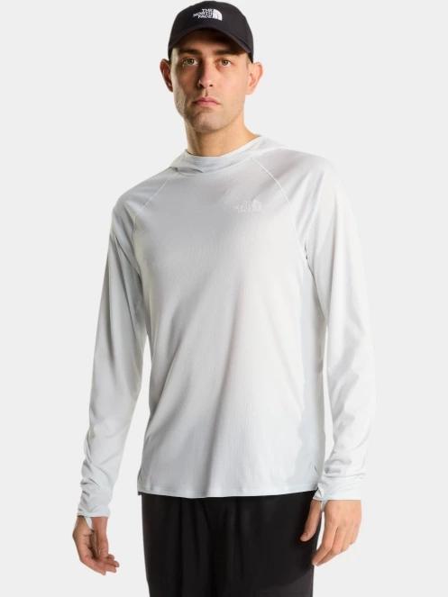 tricou cu maneci lungi, pentru sport pt. barbati The North Face M Sunriser Hoodie alb 2