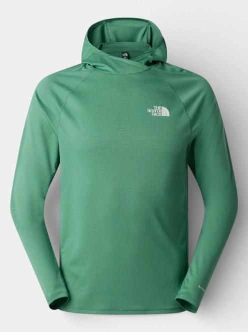 tricou cu maneci lungi, pentru sport pt. barbati The North Face M Sunriser Hoodie verde 6