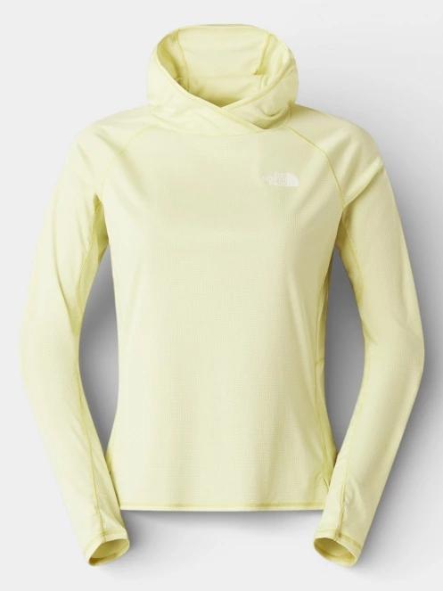 tricou cu maneci lungi, pentru sport pt. femei The North Face W Sunriser Hoodie galben 5