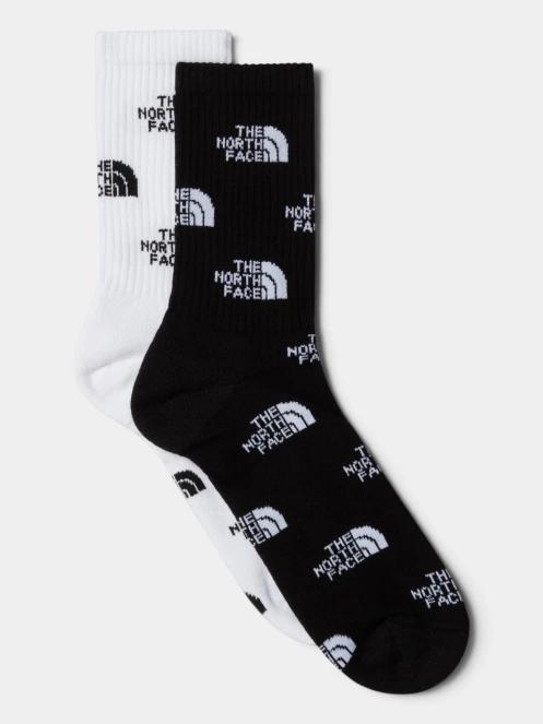 ciorapi The North Face Everyday Crew Sock Logo - 2P alb 2