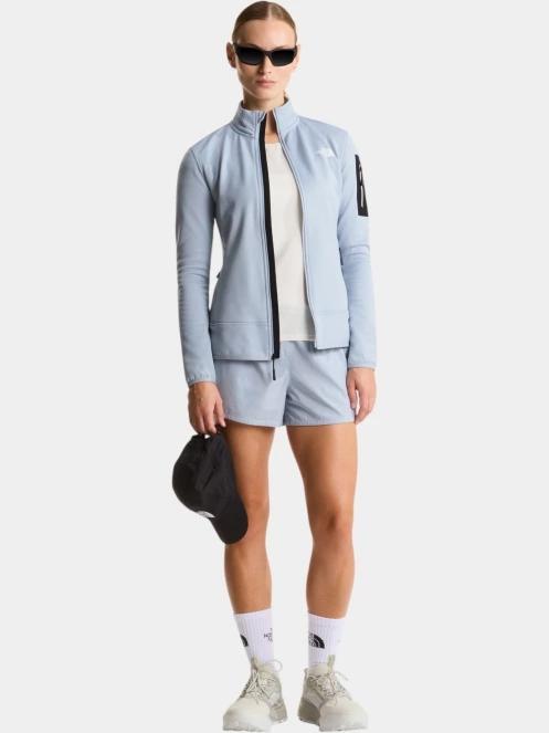 pulover polar pt. femei The North Face W Mistyescape Fleece albastru deschis 6