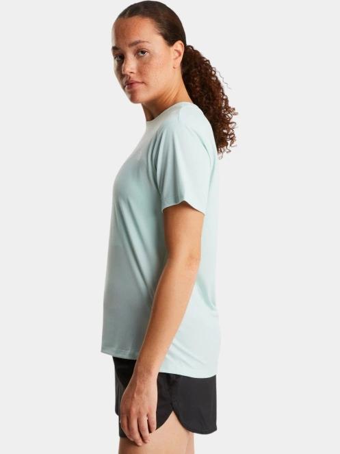 tricou pentru sport, cu maneci scurte pt. femei The North Face W Flex Short Sleeves Reg Tee albastru deschis 3