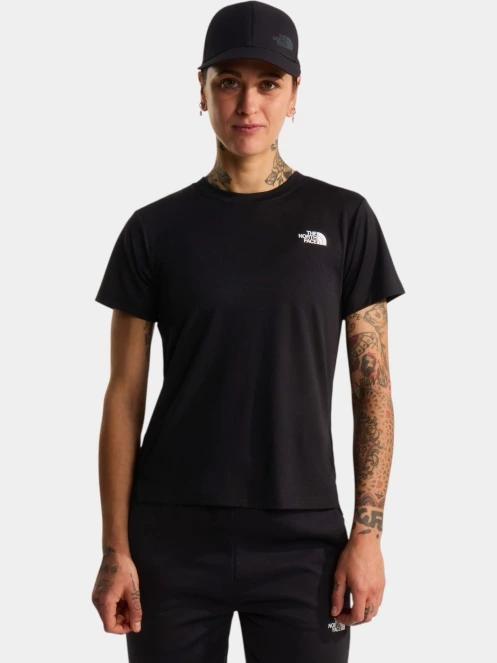 tricou pentru sport, cu maneci scurte pt. femei The North Face W Flex Short Sleeves Reg Tee negru 2