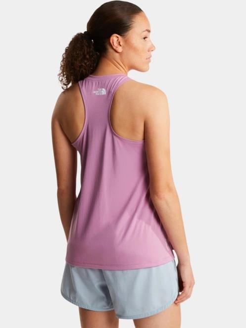 tricou de sport fara maneci pt. femei The North Face W Flex Tank magenta 4