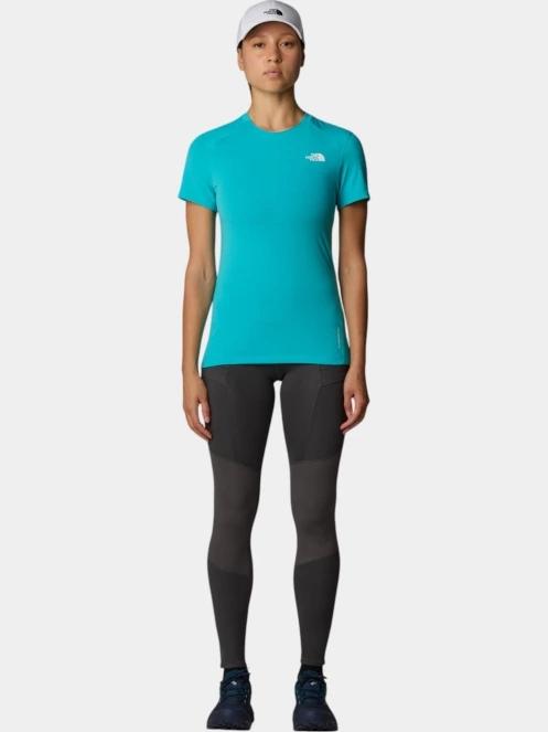 tricou pentru sport, cu maneci scurte pt. femei The North Face W Lightning Alpine S/S albastru 4