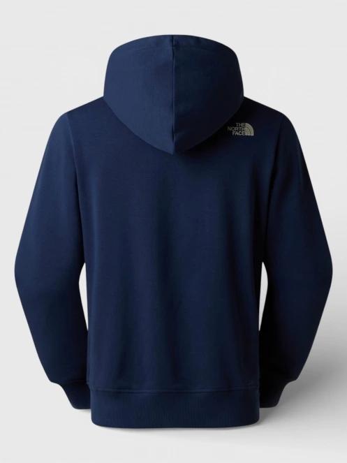 pulover cu gluga pt. barbati The North Face M Drew Peak Light Regular Hoodie albastru inchis 7