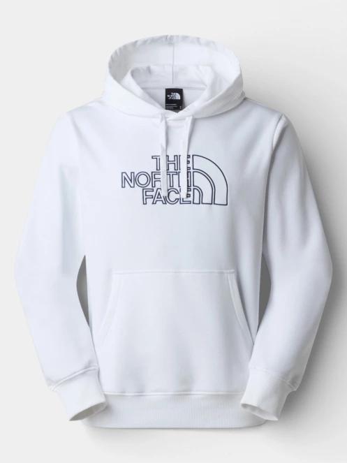 pulover cu gluga pt. barbati The North Face M Drew Peak Light Regular Hoodie alb 6