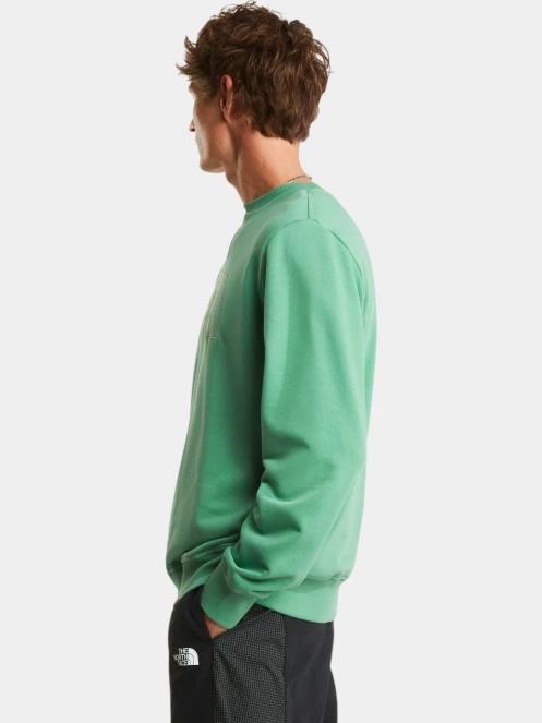 pulover pt. barbati The North Face M Drew Peak Light Regular Crew verde 3