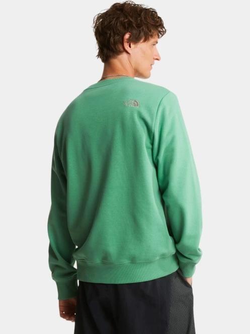 pulover pt. barbati The North Face M Drew Peak Light Regular Crew verde 4