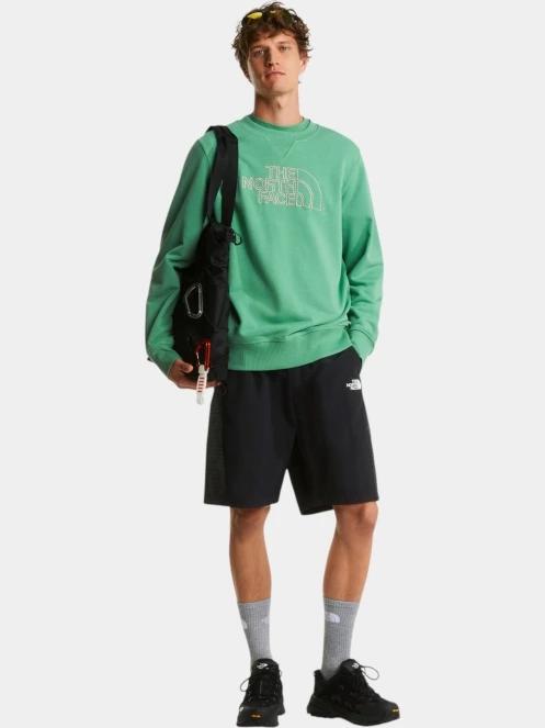 pulover pt. barbati The North Face M Drew Peak Light Regular Crew verde 5