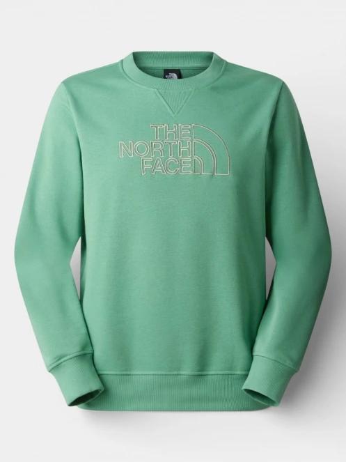 pulover pt. barbati The North Face M Drew Peak Light Regular Crew verde 6