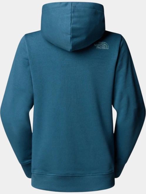 pulover cu gluga pt. femei The North Face W Drew Peak Light Hoodie albastru 6