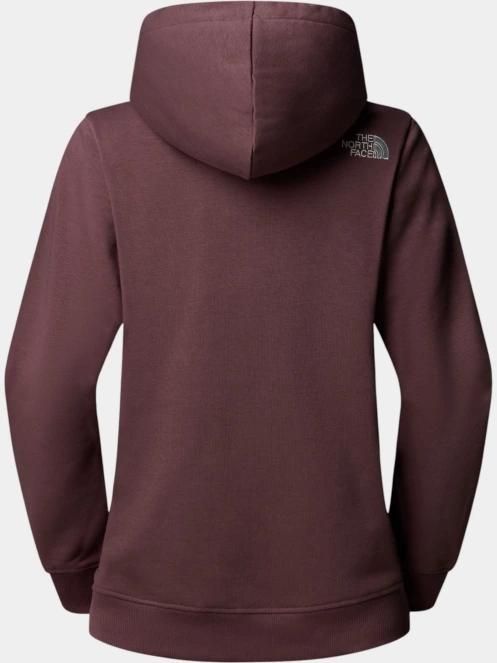 pulover cu gluga pt. femei The North Face W Drew Peak Light Hoodie maro 6