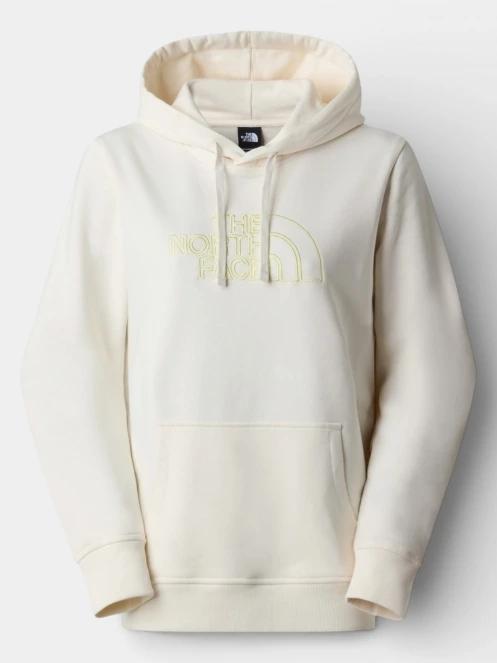 pulover cu gluga pt. femei The North Face W Drew Peak Light Regular Hoodie alb 5