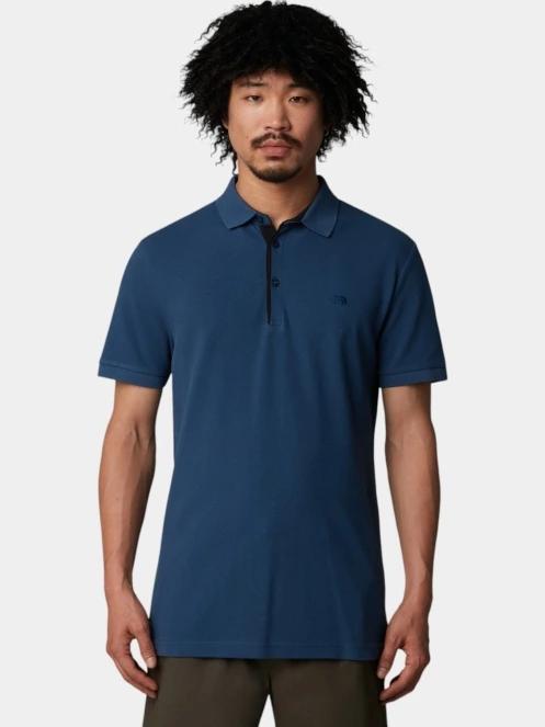 tricou cu guler pt. barbati The North Face M Premium Slim Polo albastru 2