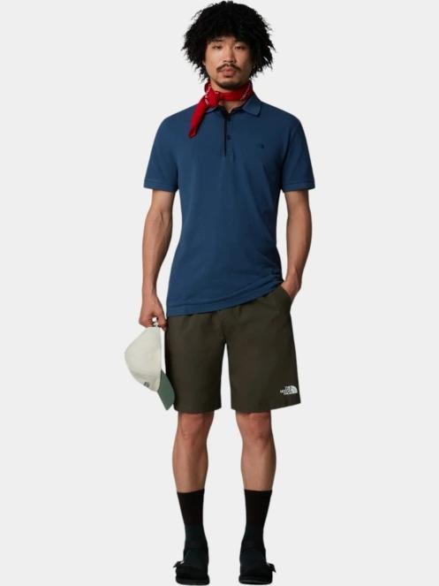 tricou cu guler pt. barbati The North Face M Premium Slim Polo albastru 4