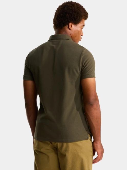 tricou cu guler pt. barbati The North Face M Premium Slim Polo oliv 4