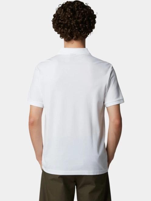 tricou cu guler pt. barbati The North Face M Essential Regular Polo alb 3