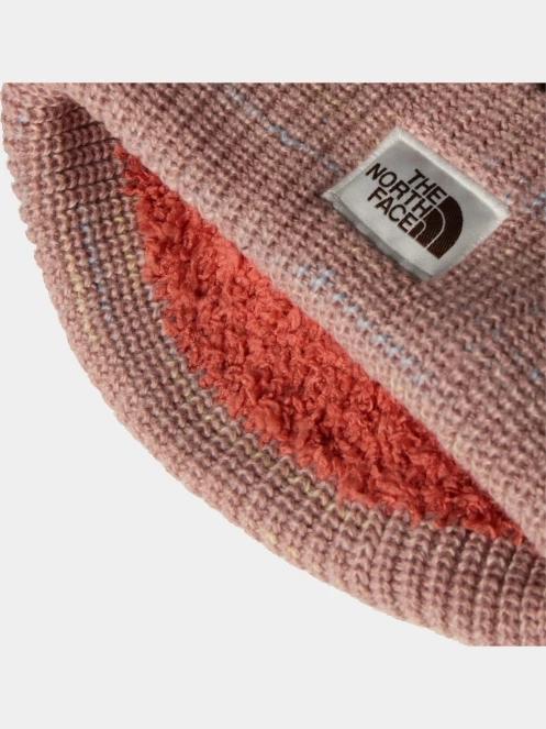 caciula tricotata The North Face Salty Bae Lined Beanie roz 4