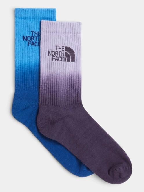 ciorapi The North Face Everyday Crew Sock Dip Dye - 2P albastru 2
