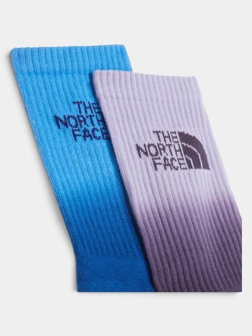 ciorapi The North Face Everyday Crew Sock Dip Dye - 2P albastru 3