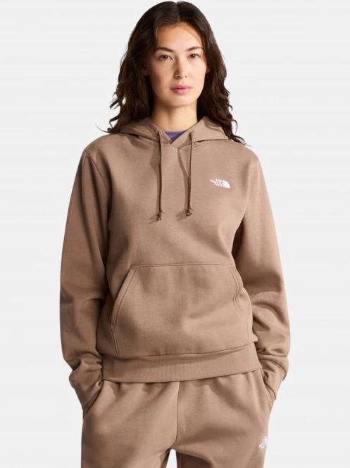 pulover cu gluga pt. femei The North Face W Evolution Simple Dome Regular Hoodie maro 2