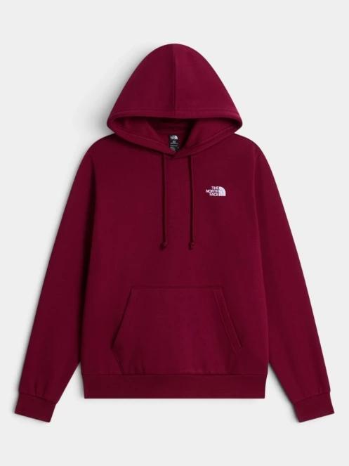pulover cu gluga pt. femei The North Face W Evolution Simple Dome Regular Hoodie bordo 2