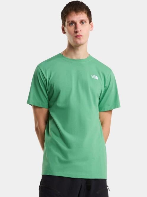 tricou cu maneci scurte pt. barbati The North Face M Evolution Simple Dome Regular Short Sl verde 2